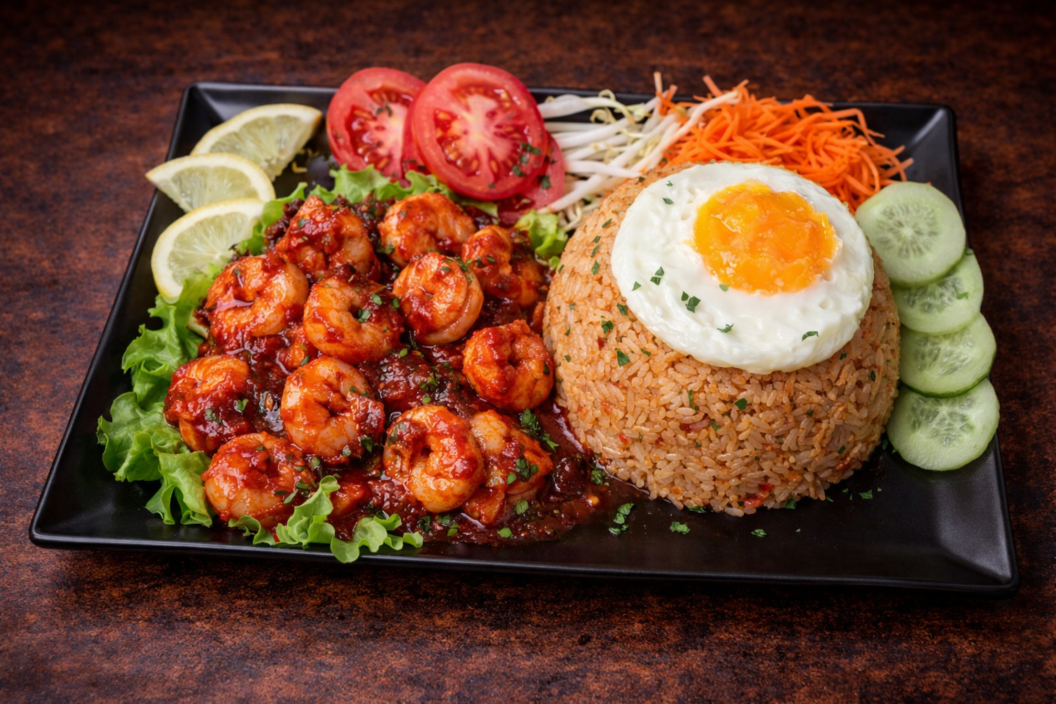 Crevette Loc-Lac Thai & Co — restaurant thaïlandais Combs-la-Ville